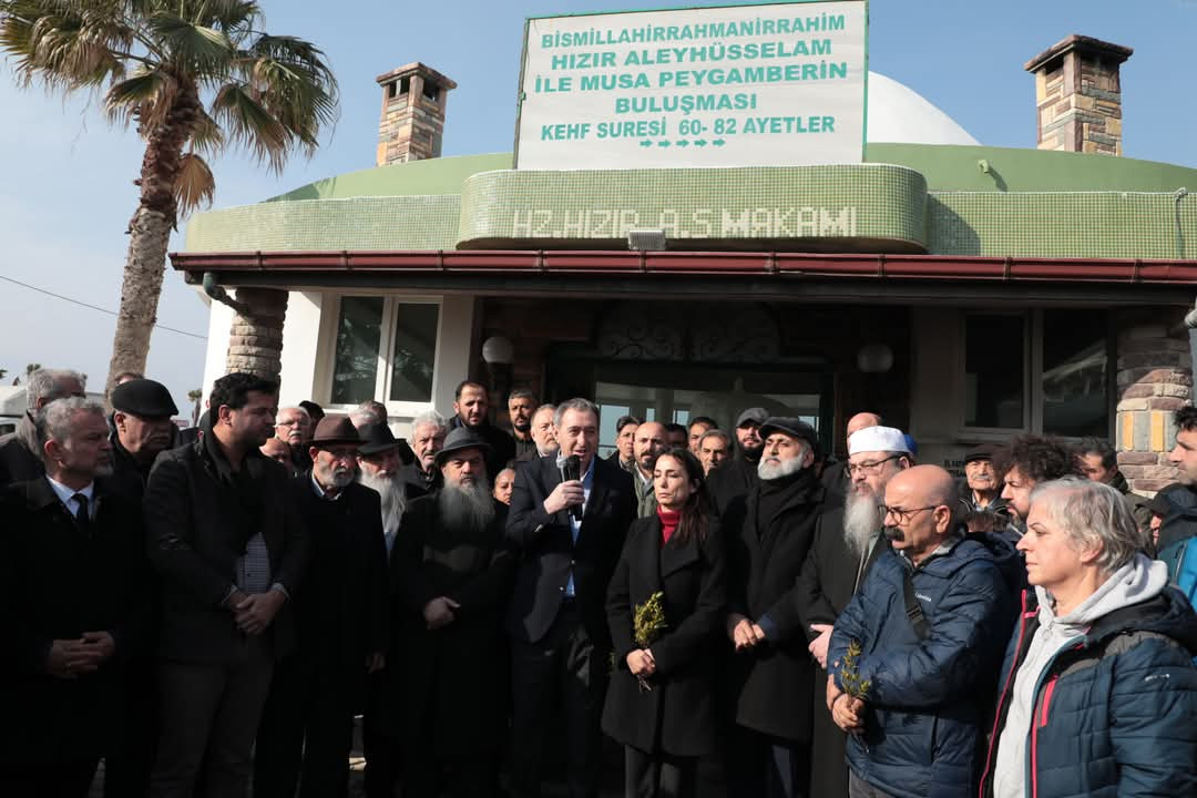 DEM Parti Genel Eş Başkanları Hz. Hızır Türbesi’ni Ziyaret Ederek Barış Mesajları Verdi