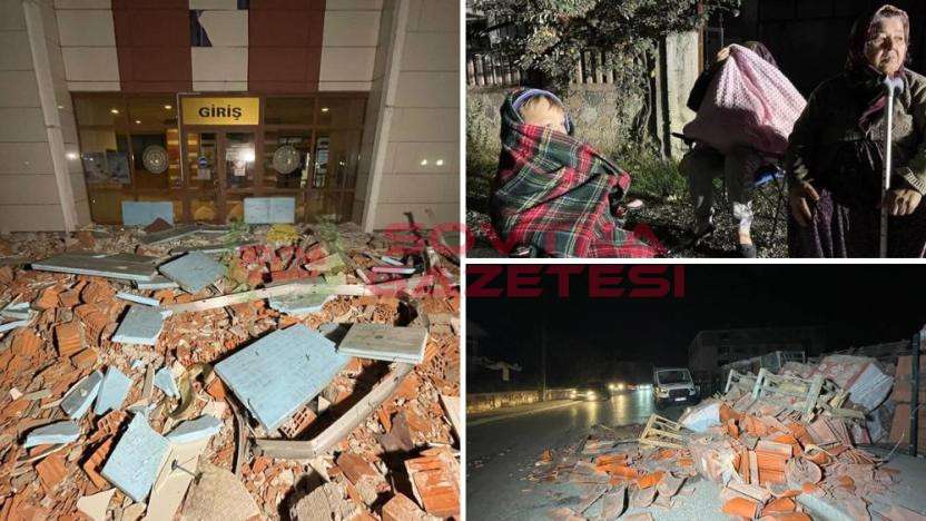 D&Uuml;ZCE'DE DEPREM!