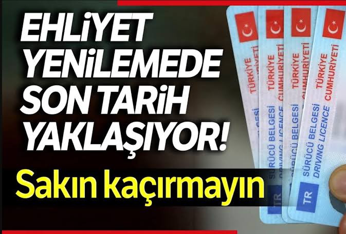 Ehliyet Yenileme Ücretine Büyük Zam: 15 TL’den 5 Bin TL’ye Çıkıyor