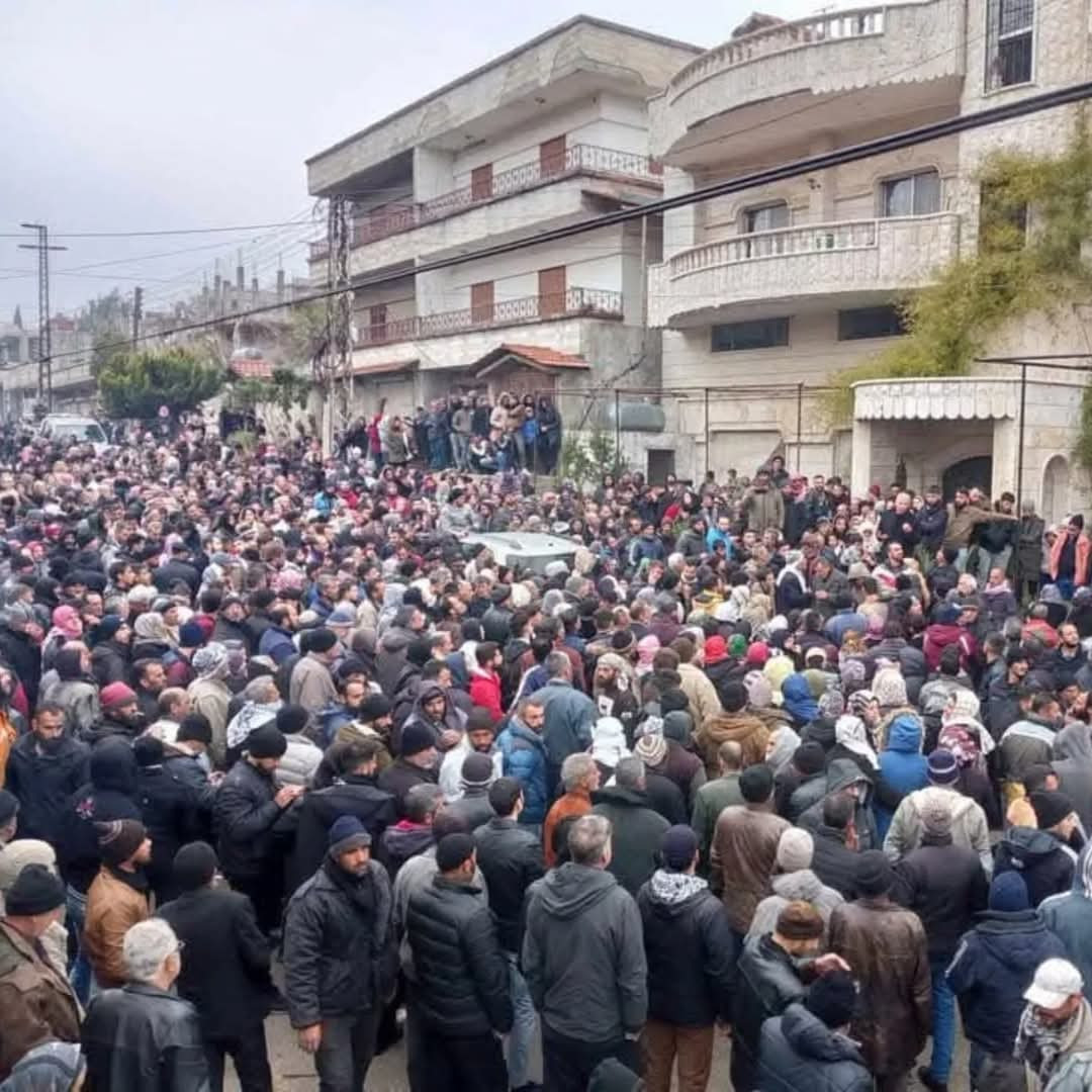 Humus’ta Binler Barış İçin Sokaklara Döküldü