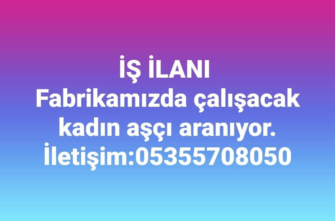 İŞ İLANI 