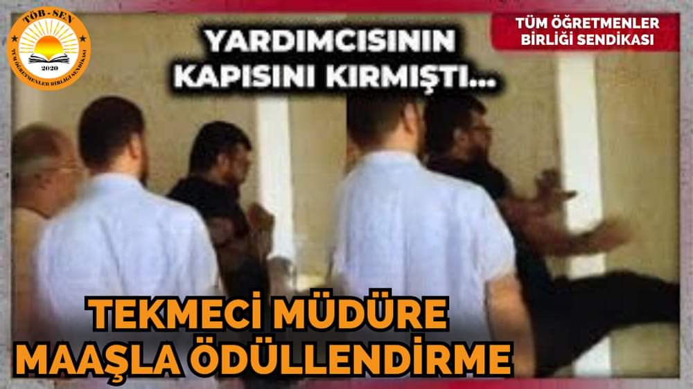 KAPI KIRAN MÜDÜRE MAAŞ ÖDÜLÜ!