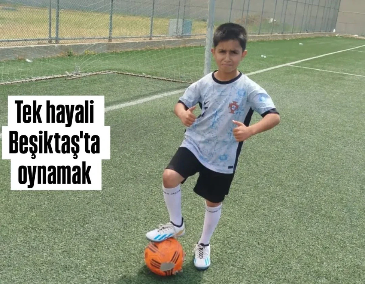 K&uuml;&ccedil;&uuml;k Yetenek İbrahim İnci&rsquo;nin Hedefi: Beşiktaş Forması Giymek