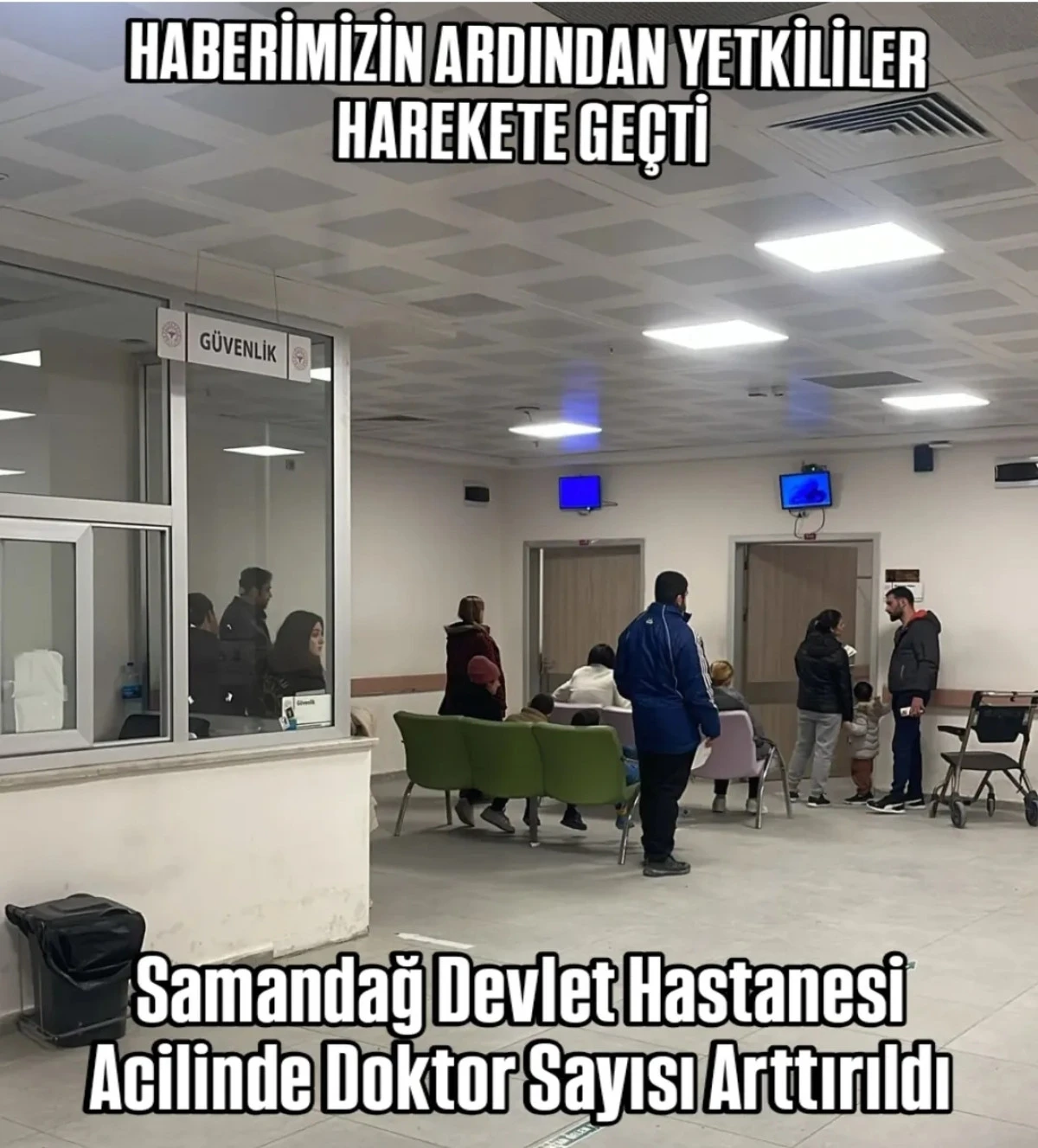 Samandağ Devlet Hastanesi Acilinde Doktor Sayısı Arttırıldı
